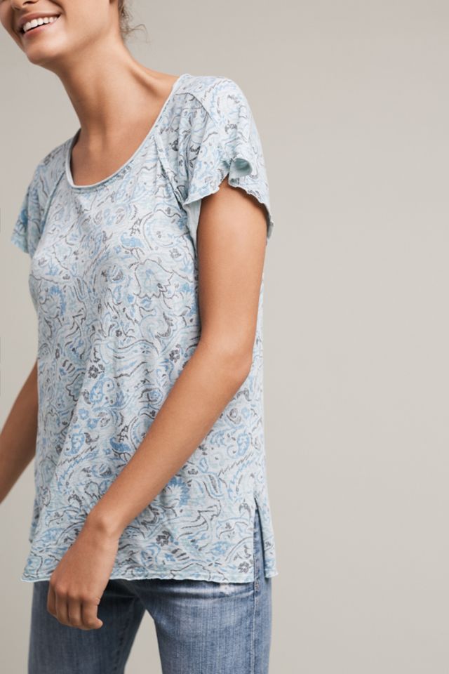 Tapestry Flutter-Sleeve Tee #2