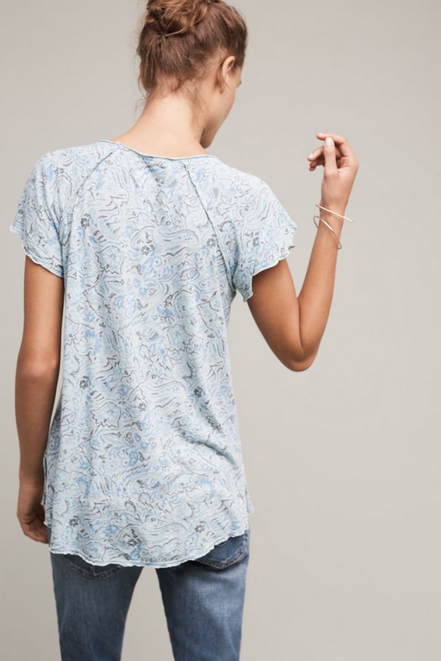 Tapestry Flutter-Sleeve Tee #3