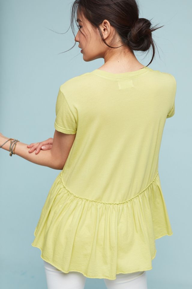 Draped V-Neck Tee #2