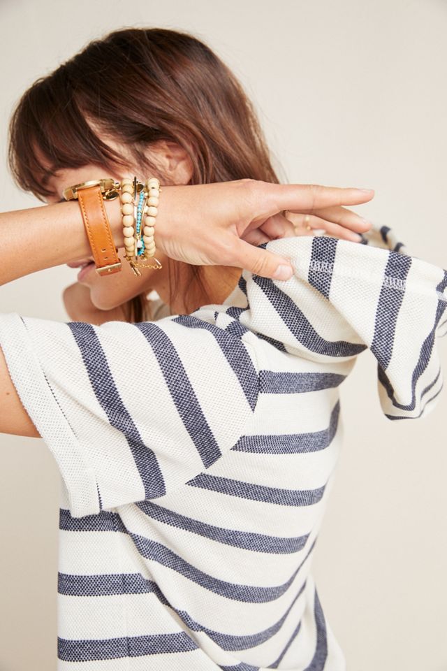 Riley Striped Pullover | Anthropologie