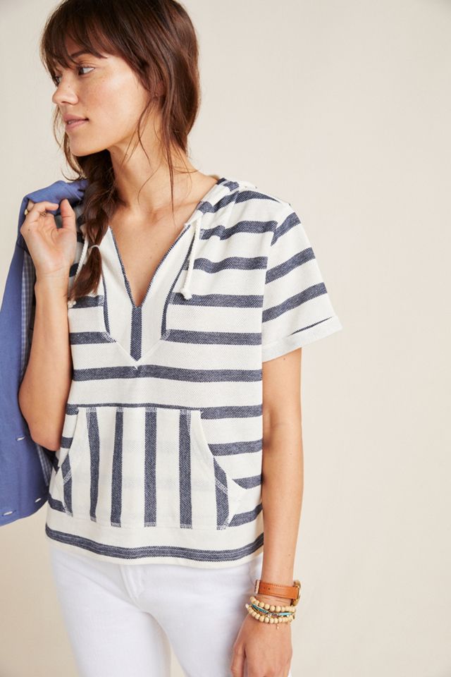 Riley Striped Pullover | Anthropologie