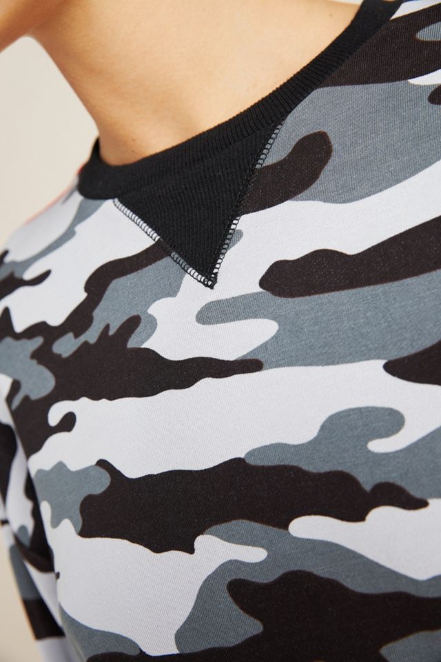 Striped Camo Sweatshirt #4