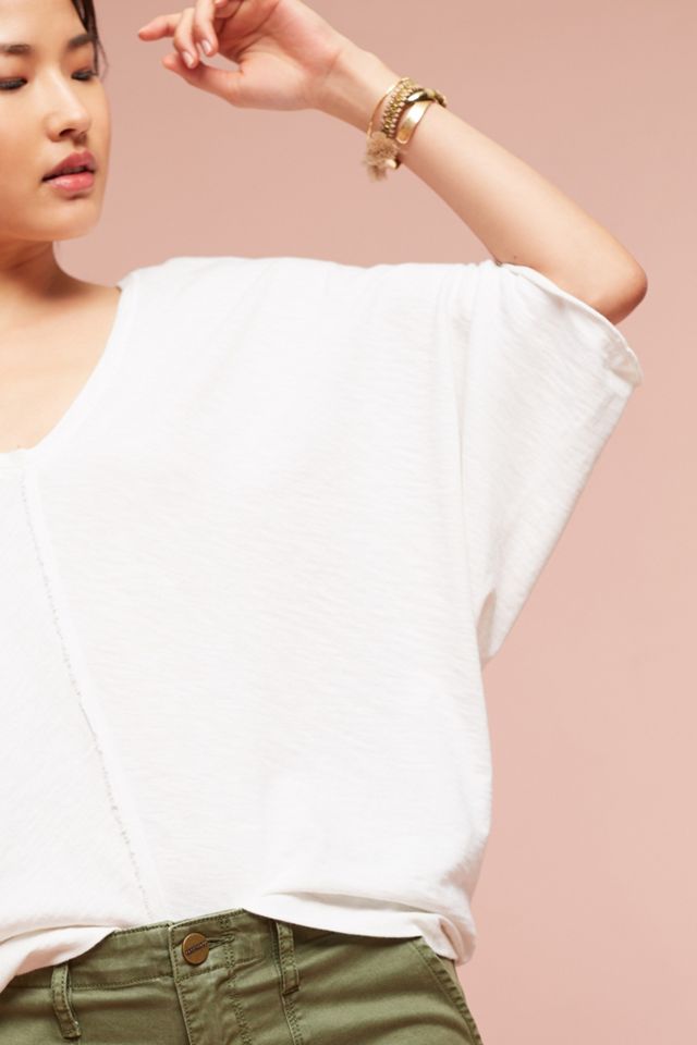 Noelie V-Neck Dolman Top #1