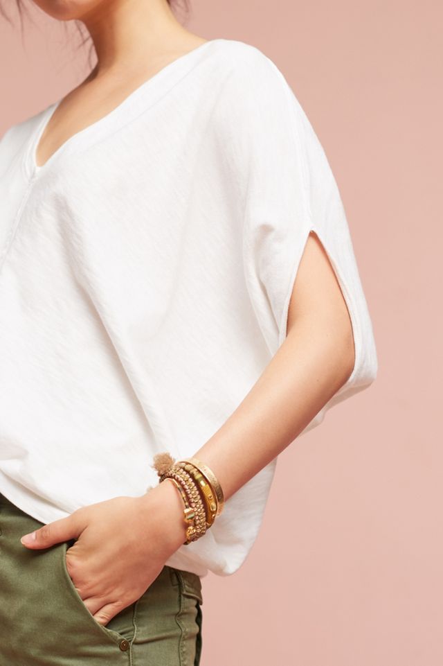 Noelie V-Neck Dolman Top #2