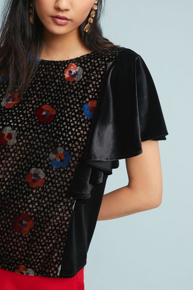 Langley Velvet Top #2