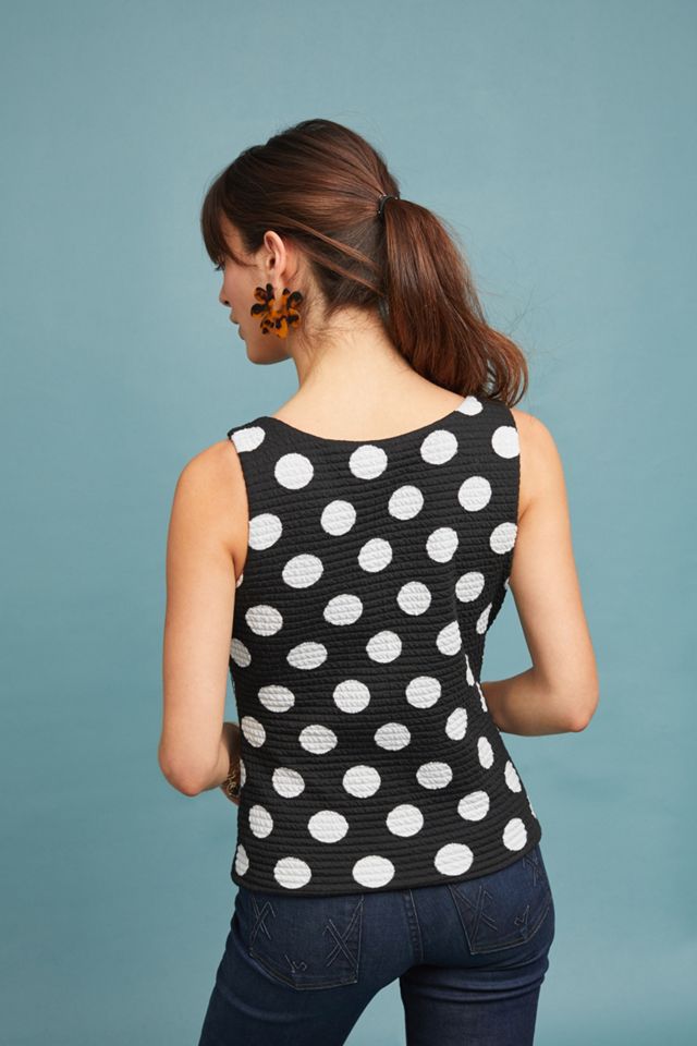 Bow-Tied Polka Dot Top #2