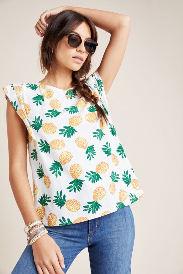 Theresa Pineapple Tee #2