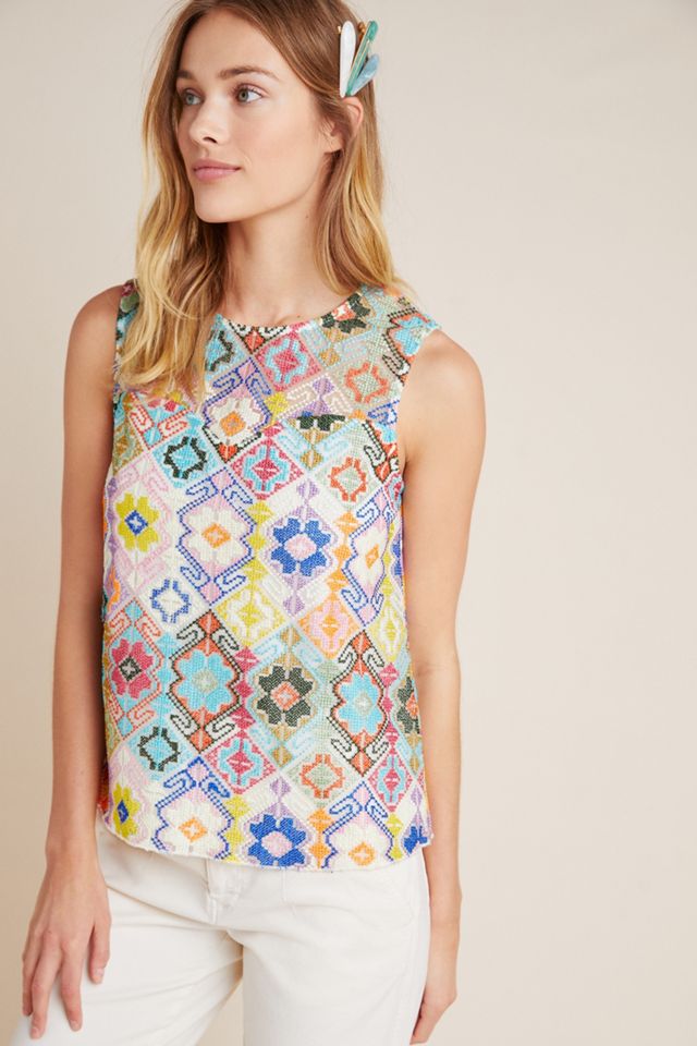 Sofie Embroidered Top #3