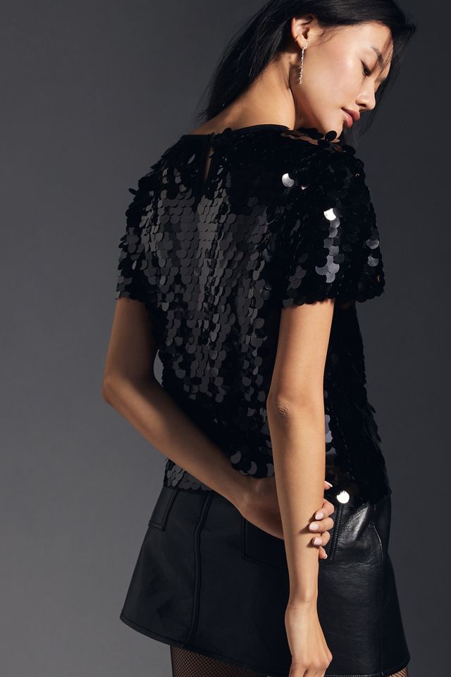 Eva Franco Sequin Tee #2