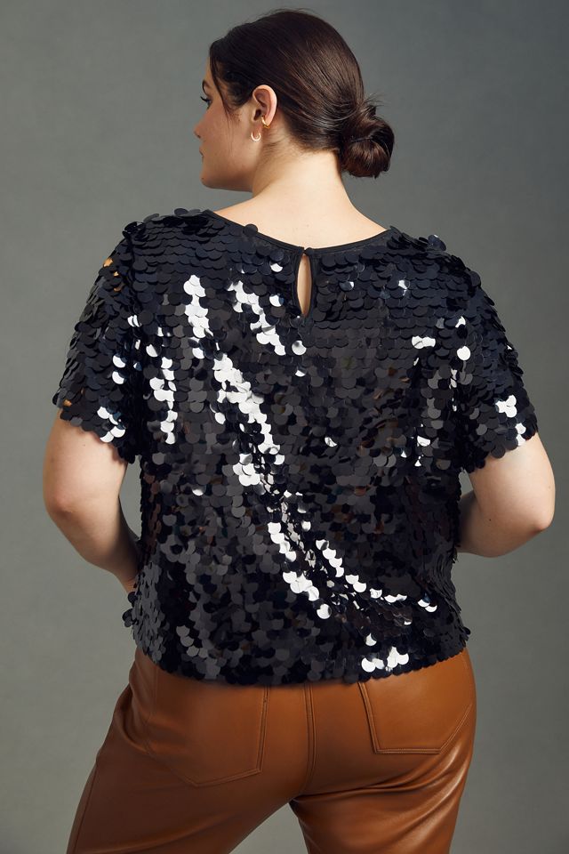 Eva Franco Sequin Tee #6