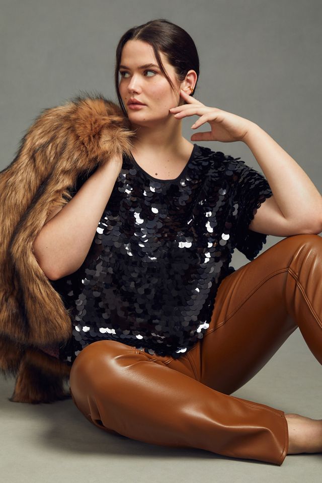 Eva Franco Sequin Tee #4
