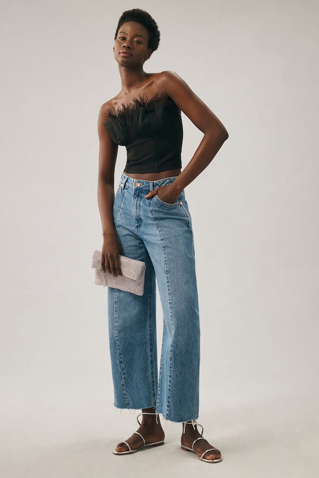 Eva Franco Strapless Tulle Corset Top #2