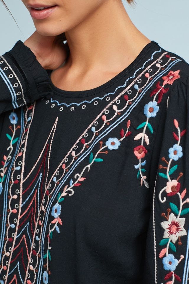 Wesley Embroidered Pullover #1