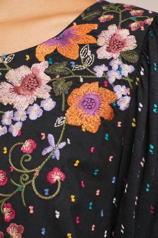 Blanche Embroidered Top #3