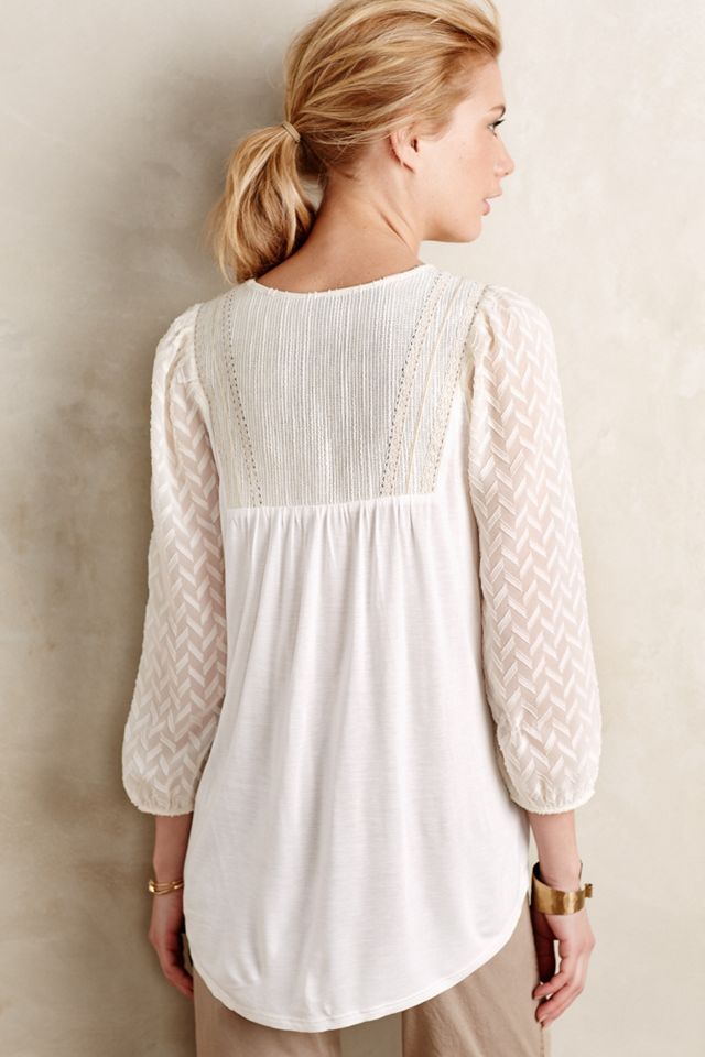 Attylie Textured Blouse #1
