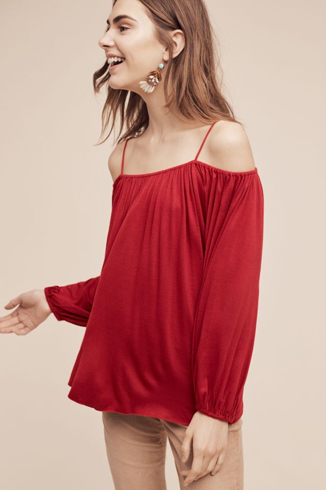 Taven Open-Shoulder Top #2