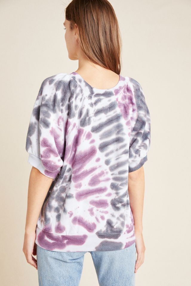Maeve Sami Puff-Sleeved Sweatshirt #1