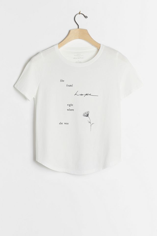 Morgan Harper Nichols Poetic Graphic Tee | Anthropologie