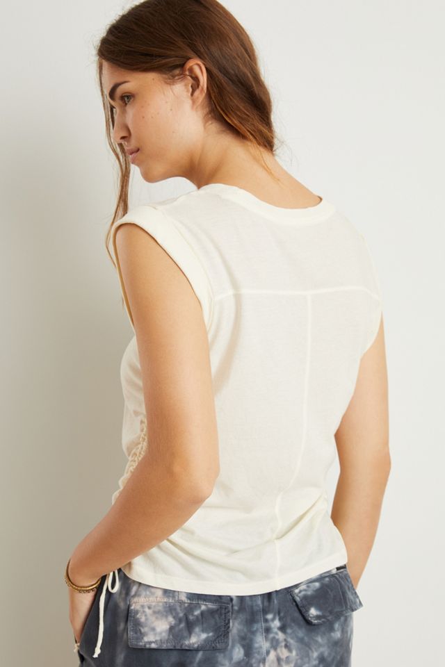 Pilcro Deirdre Ruched Tank #1
