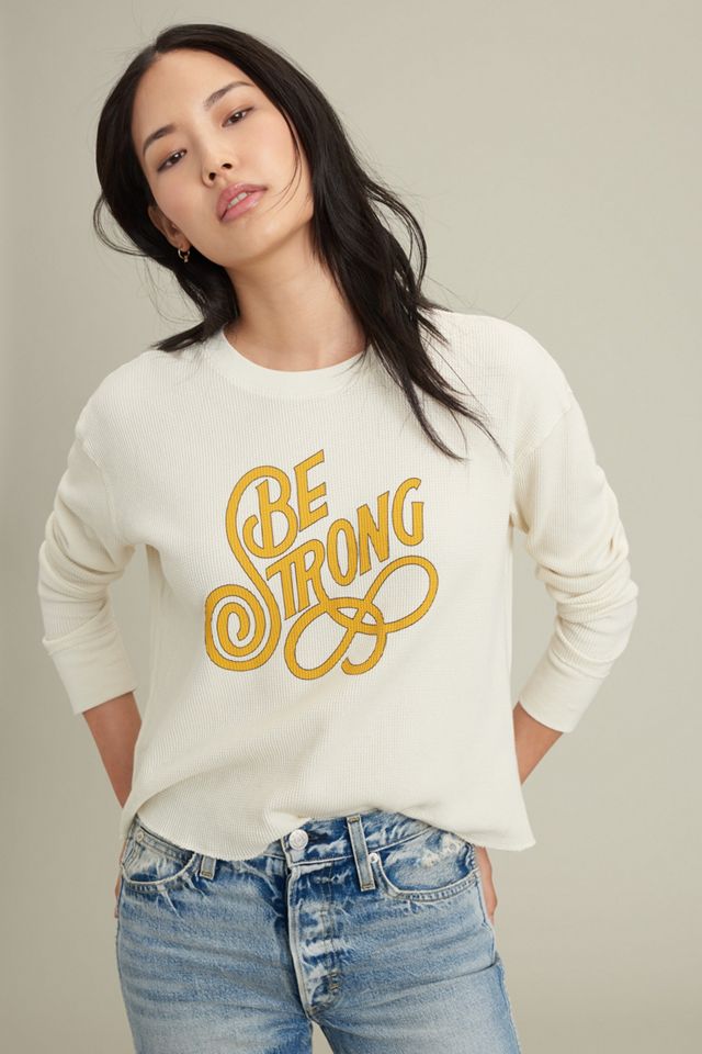 Novia Jonatan Be Strong Thermal Graphic Top #1