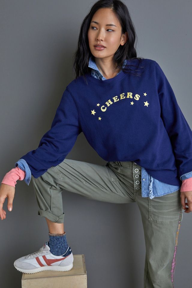 Cheers Graphic Sweatshirt