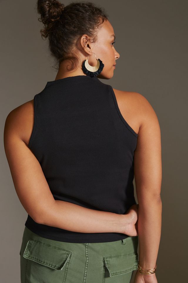 Maeve Mock Neck Tank #5