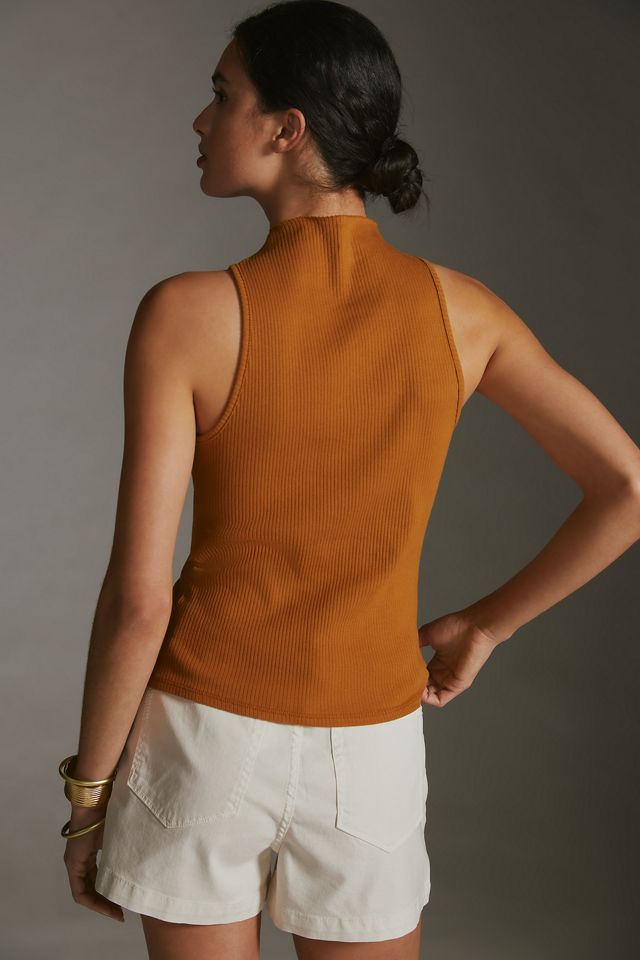 Maeve Mock Neck Tank #1