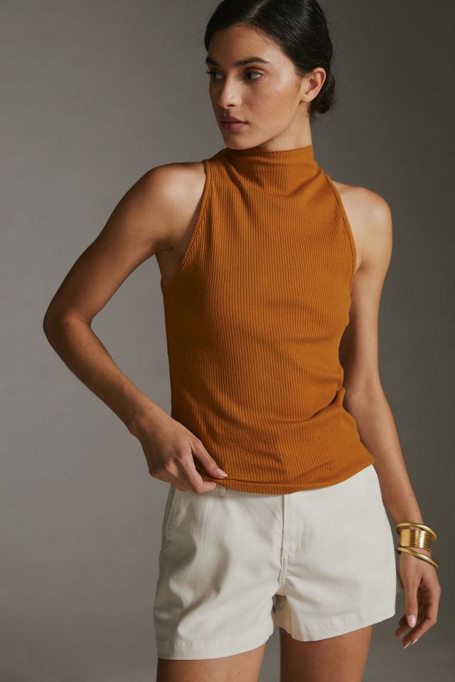 Maeve Mock Neck Tank #3
