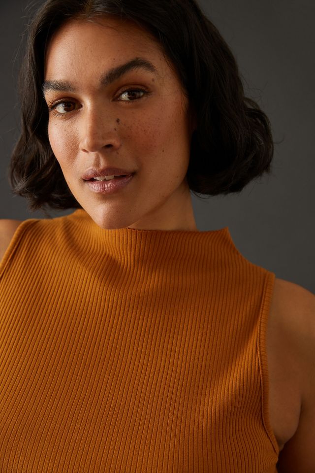Maeve Mock Neck Tank #5
