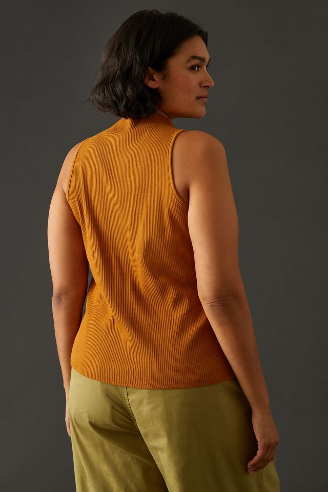 Maeve Mock Neck Tank #6