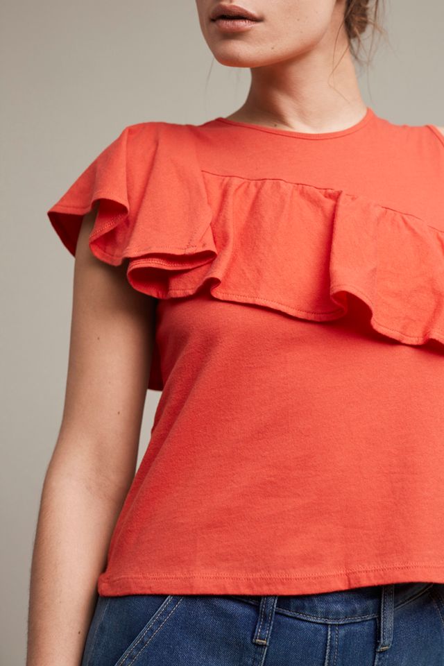 Ruffled Asymmetry Shell #2