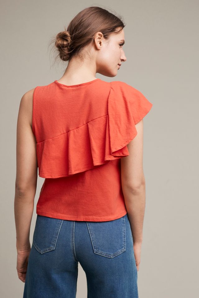 Ruffled Asymmetry Shell #3