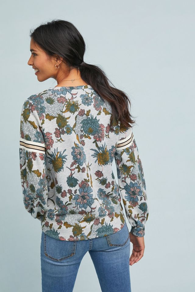Tagawa Floral Sweatshirt #1