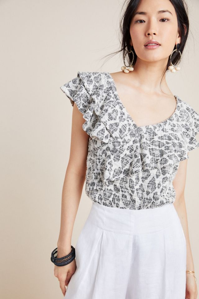Savannah Ruffled Blouse #3