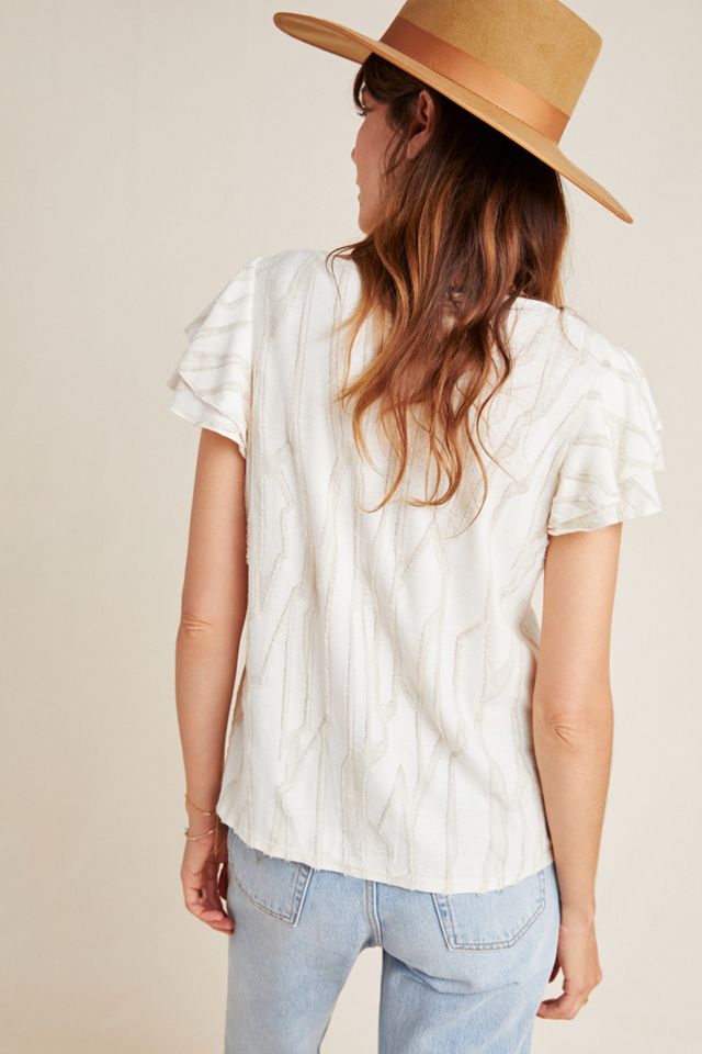 Charmante Textured Top #1