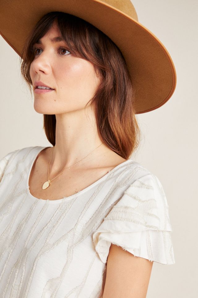 Charmante Textured Top #2