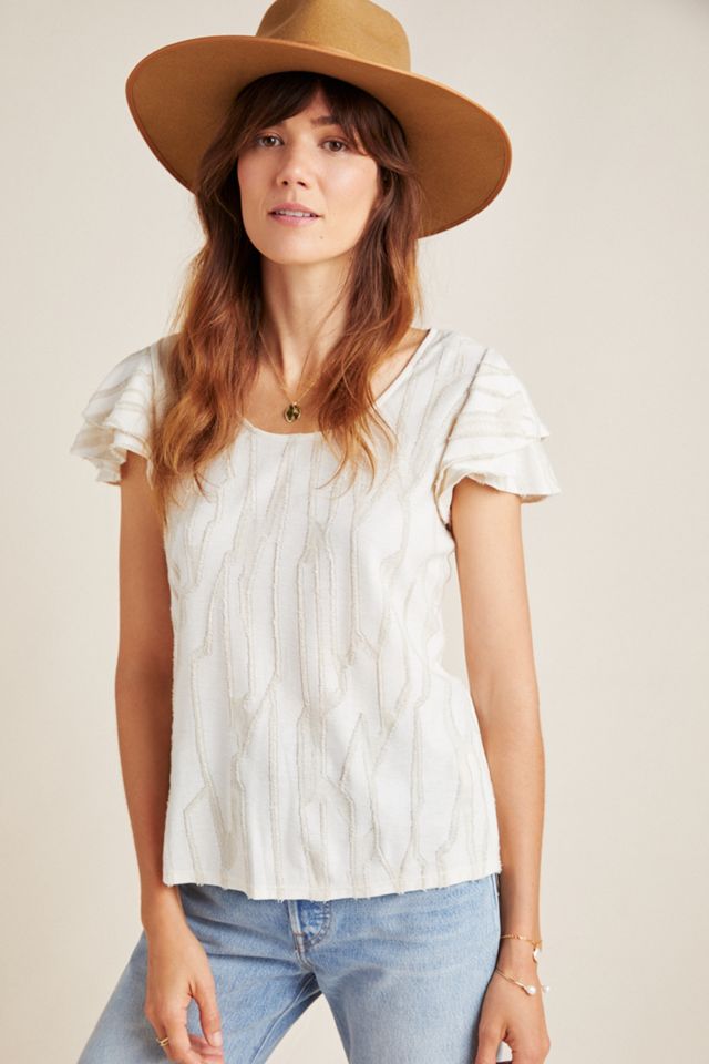 Charmante Textured Top #3