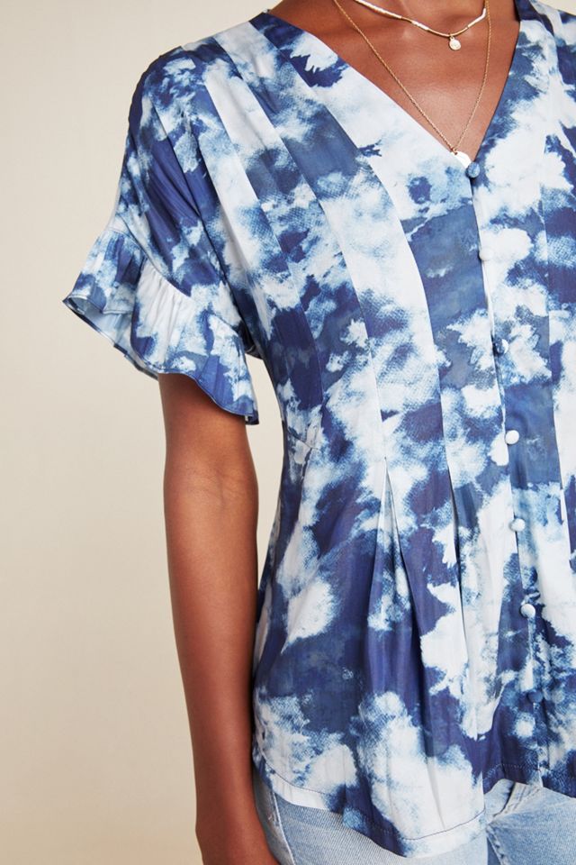 Mitzi Pleated Blouse #2