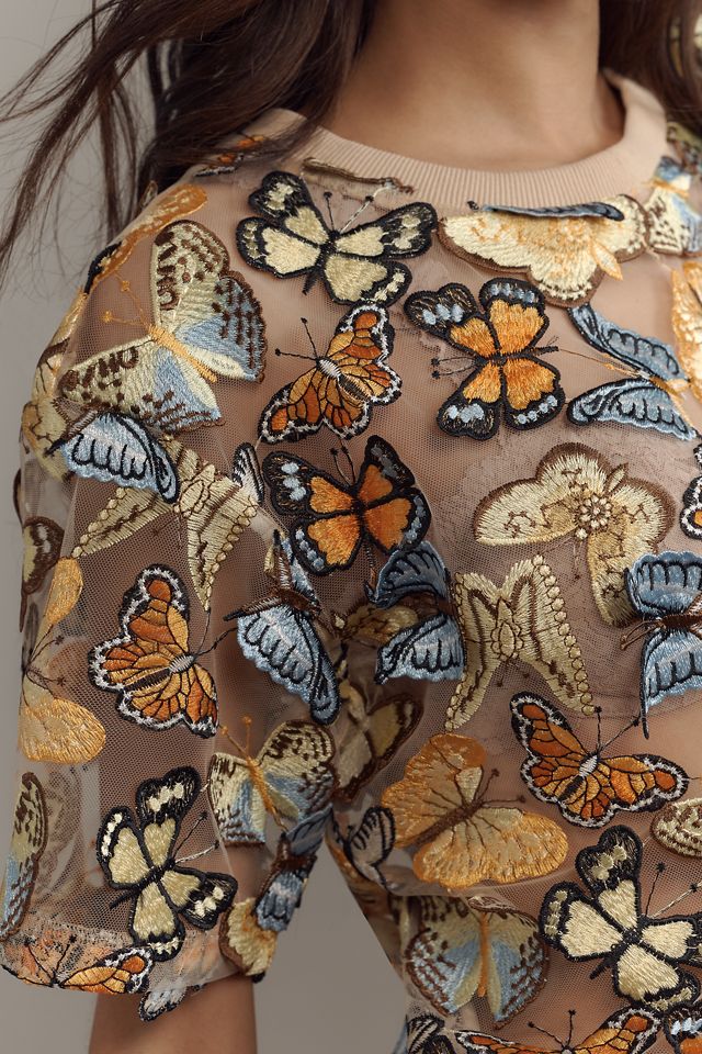 Dolan Left Coast 3D Butterfly Tee #1