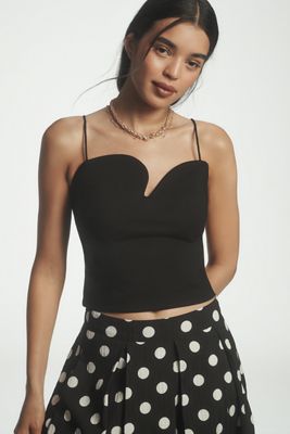 Dolan Left Coast Sculptural Crop Tank