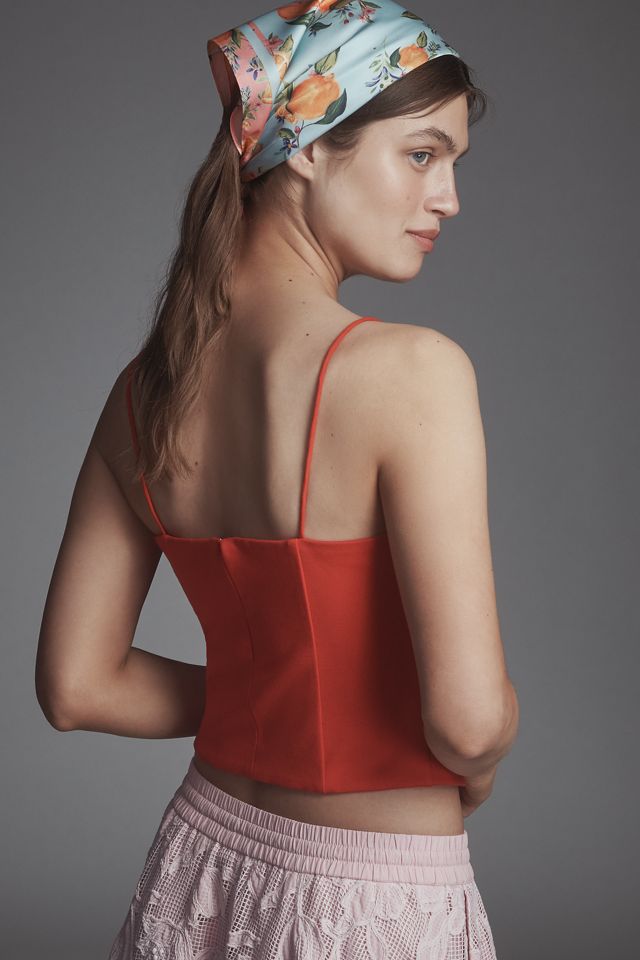 Dolan Left Coast Sculptural Crop Tank #1