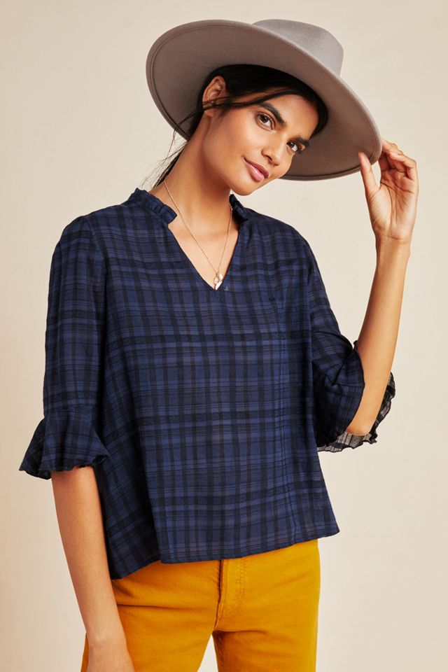 DOLAN Collezione Tandy Ruffled Top #2