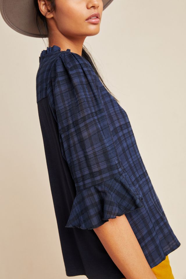 DOLAN Collezione Tandy Ruffled Top #3