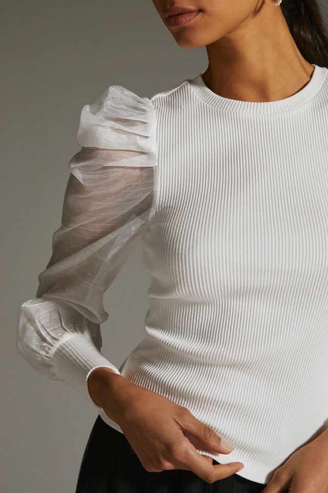 DOLAN Puff-Sleeve Top #3