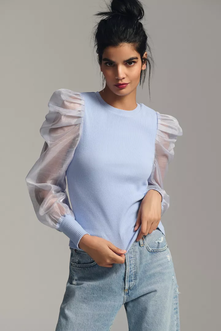 DOLAN Puff-Sleeve Top