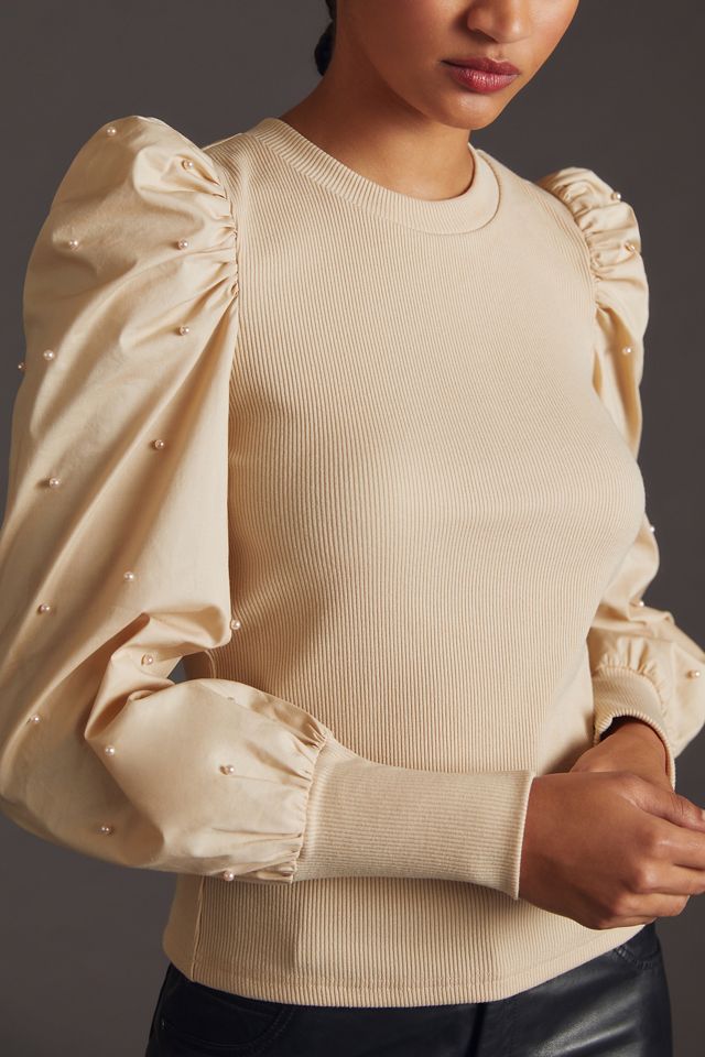 DOLAN Puff-Sleeve Blouse #2