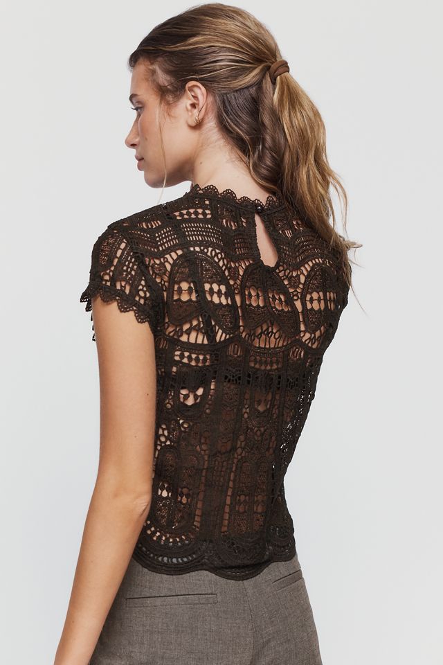 Dolan Left Coast Lace Blouse #3
