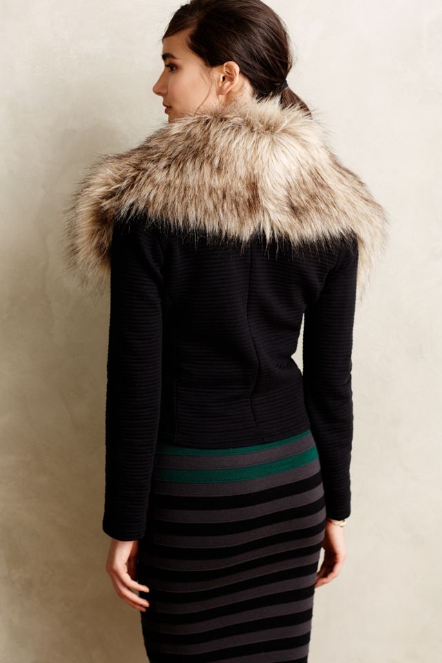 Adelie Faux-Fur Cardigan #1