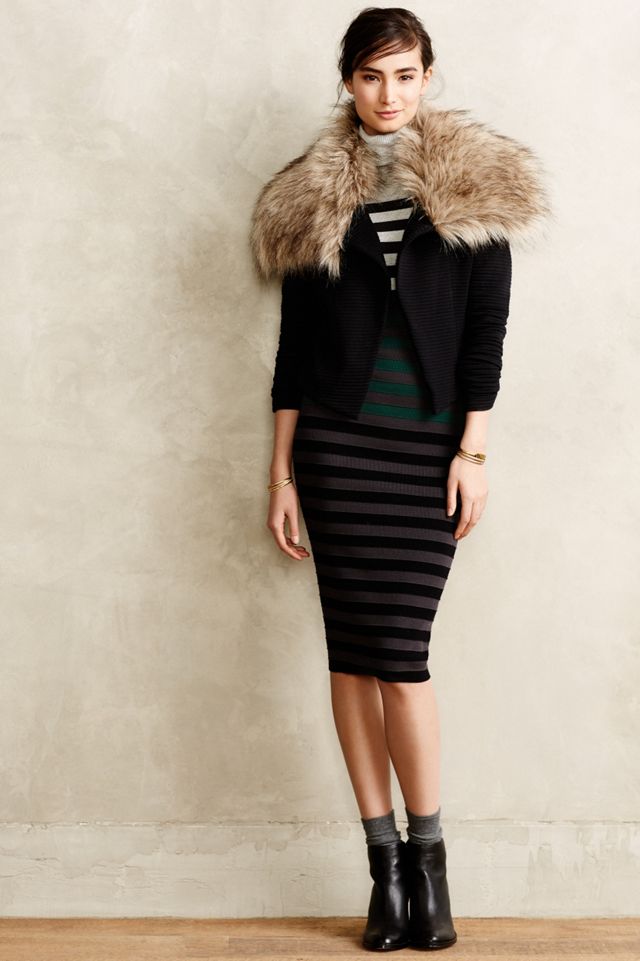 Adelie Faux-Fur Cardigan #2