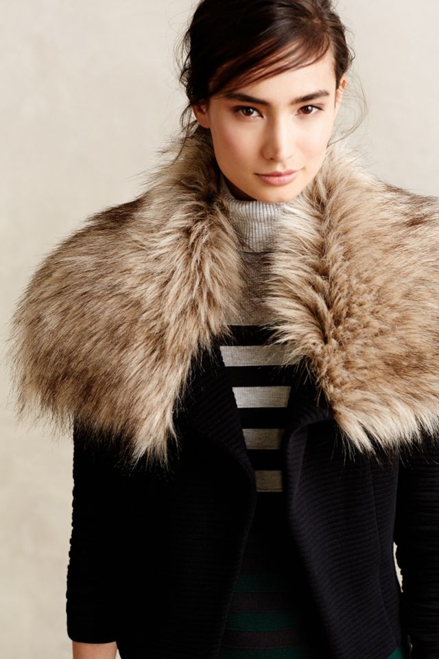 Adelie Faux-Fur Cardigan #3